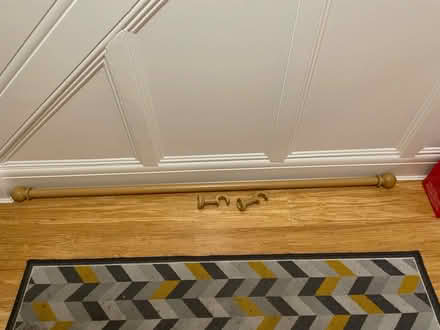 Photo of free Wooden curtain pole (Didsbury M20) #1