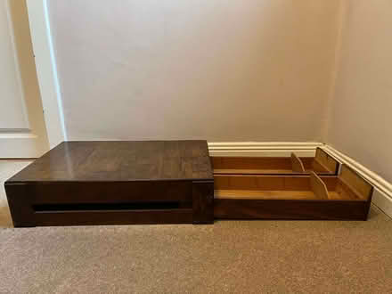 Photo of free Two drawer wooden file card box (Barleybank G66) #1