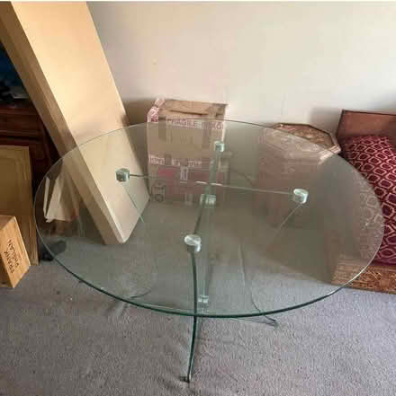 Photo of free Glass dining table (Southfields SW18) #1