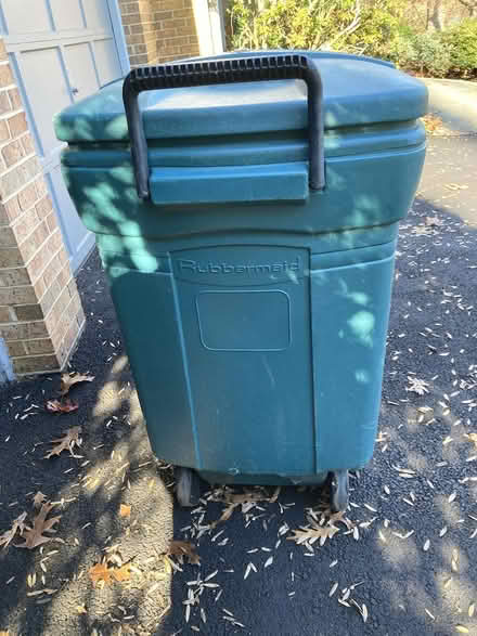 Photo of free large trash can on wheels (Potomac) #1