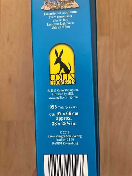 Photo of free Ravensburger 995 piece jigsaw (North Road) #2