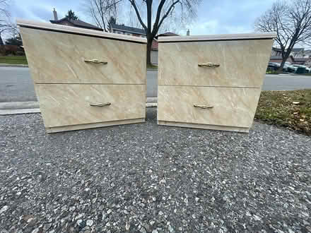 Photo of free 2 Night tables (Horton Crescent) #1