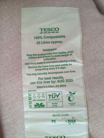 Photo of free Roll of compostable reuse bags (Sompting BN15) #1