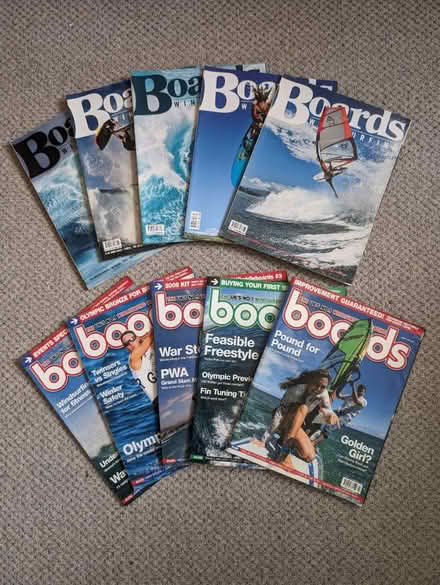 Photo of free Old Windsurfing Magazines (BS3) #1