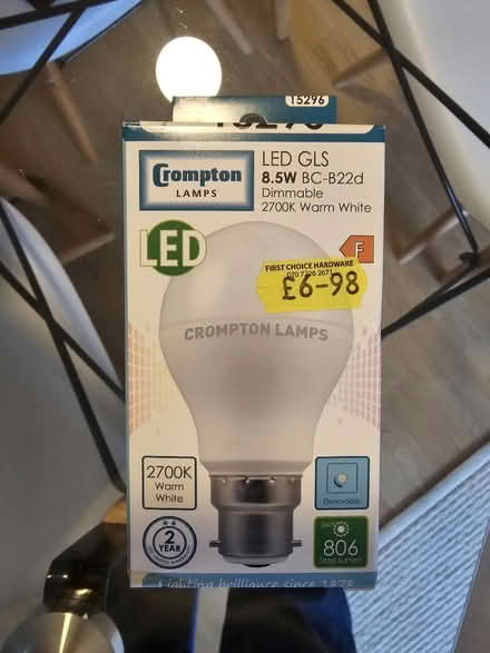 Photo of free light bulbs (N5 Highbury) #2