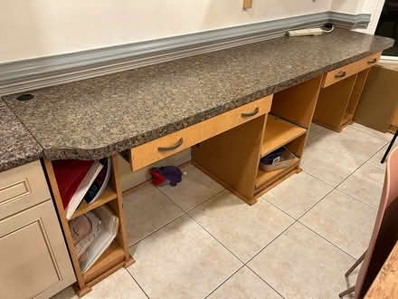 Photo of free Double wide desk (Brookeville -Georgia/Gold Mine) #1