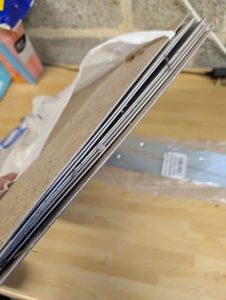 Photo of free 8 tough vinyl floor tiles with edging (Kidlington OX5) #3