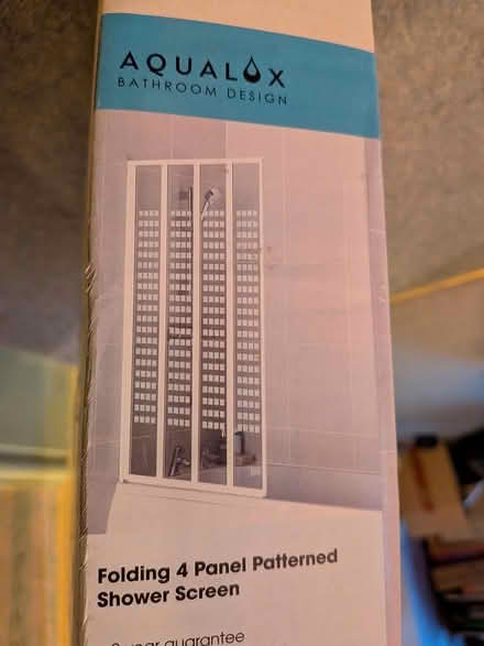 Photo of free Shower Screen – Folding, 4 panelled (Manchester Chorlton M21) #1