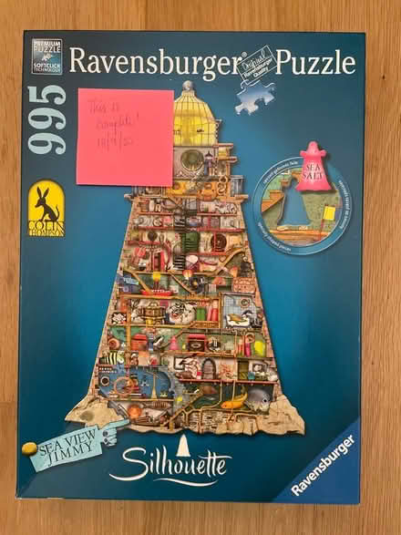 Photo of free Ravensburger 995 piece jigsaw (North Road) #1