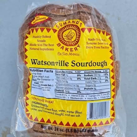 Photo of free Sourdough Bread (Chiquita Av MtnVw) #1