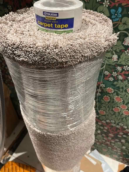 Photo of free Cream carpet 1 x 4.2m (Reigate RH2) #1