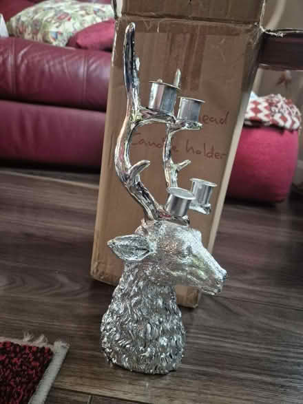 Photo of free Stag head candle holder (Welling DA16) #1