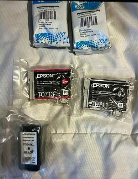 Photo of free Variety of printer cartridges (Harrold Bedfordshire) #1
