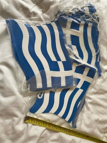 Photo of free Greek bunting (Gorse Hill GU22) #1