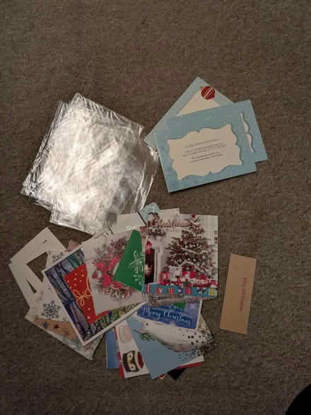 Photo of free Christmas card making bits (Heaton) #1