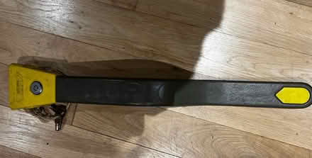 Photo of free Steering wheel lock + keys (Nottingham, West Bridgford NG2) #1