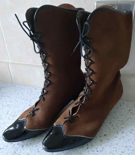 Photo of free Suede Boots Size 3 (DA1) #2