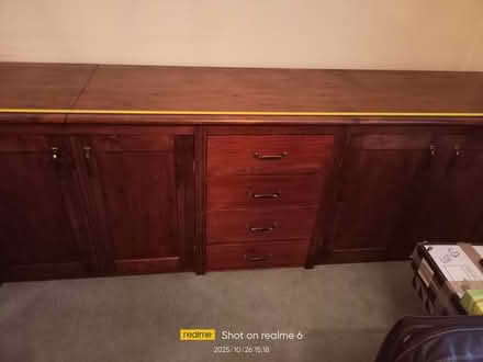 Photo of free Large solid pine sideboard (Purley on Thames RG31) #4