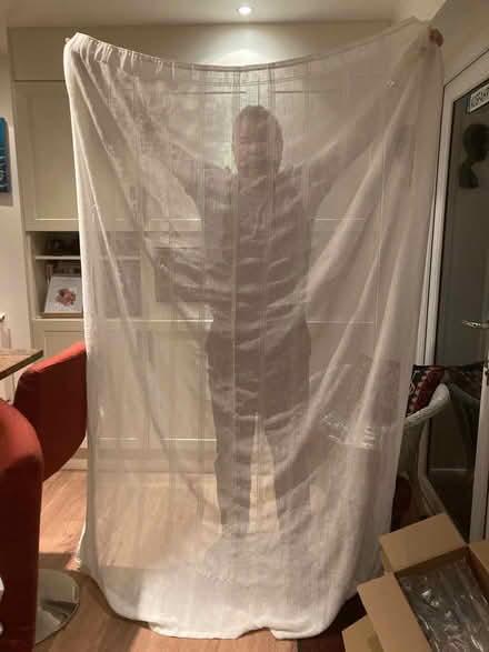 Photo of free white Guaze curtains (HG2) #2