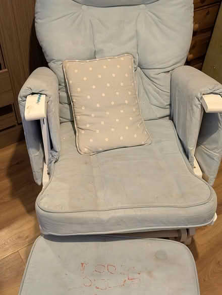 Photo of free Grey rocking chair (CM18) #1