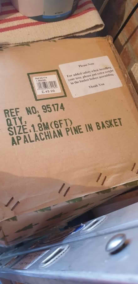 Photo of free 6ft Artificial Christmas tree (Thatcham RG19) #2