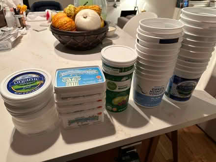 Photo of free Plastic containers (UWS (W. 85th & Riverside Dr.)) #1