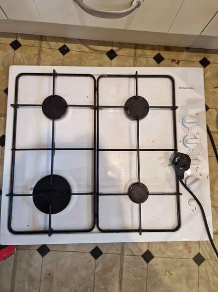Photo of free White gas hob (Ferndown BH22 9BW) #1