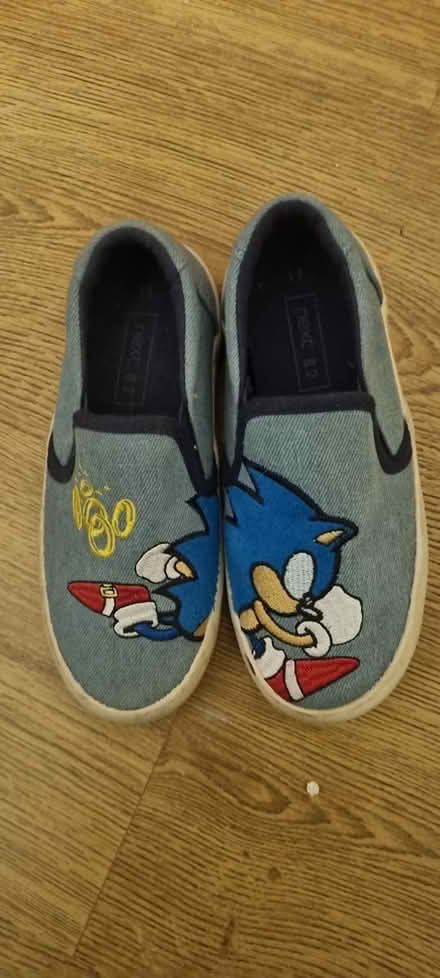 Photo of free Sonic plimsoles (Knightswood, glasgow G13) #1