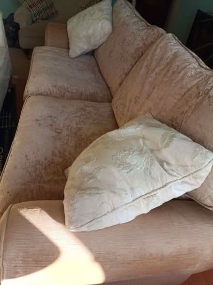 Photo of free 3 seater Laura Ashley settee (Howey LD1) #2