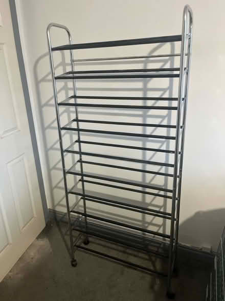 Photo of free Metal shoe rack (BB3) #2