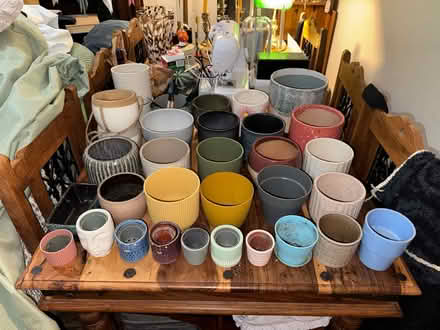 Photo of free Assortment of plant pots (Wallington) #2