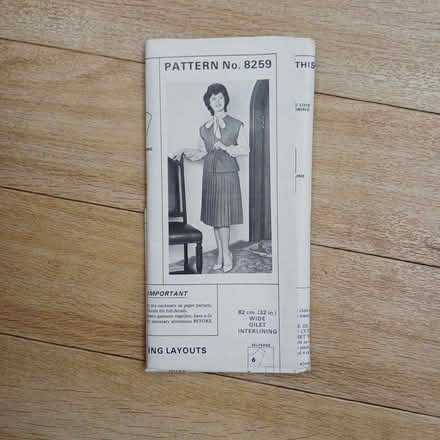Photo of free Vintage sewing pattern No 8259 (Sydenham SE26) #1