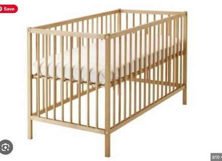 Photo of free Wooden baby cot (Bishop's Castle SY9) #1