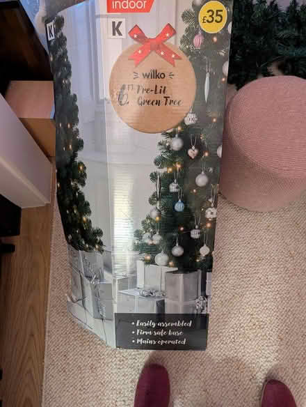 Photo of free Artificial Christmas tree (S10 Crookes) #1