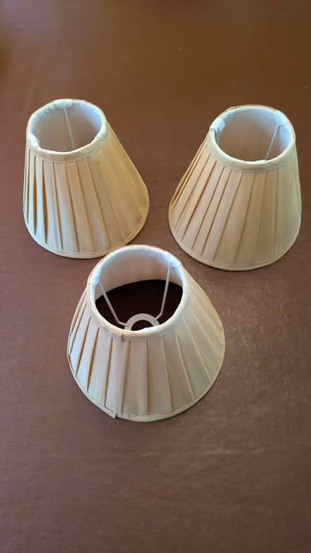 Photo of free Three Table Lampshades (Balerno EH14) #1