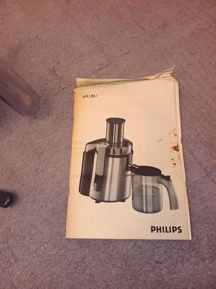 Photo of free Philips Electric Juicer (Bruntsfield EH10) #2