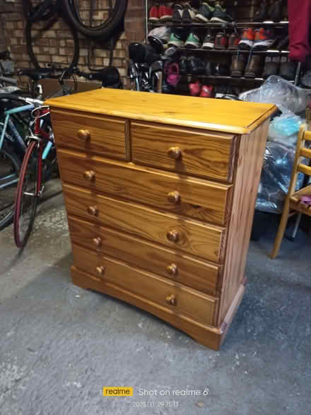 Photo of free Solid Pine Chest of Drawers (Purley on Thames RG31) #1