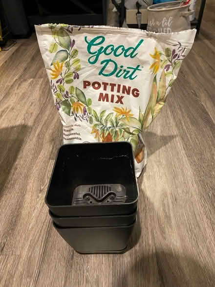Photo of free Basil and potting kit (Bethesda, MD) #1