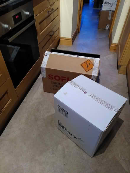 Photo of free Boxes and packing paper from house move (Kendal LA9) #1