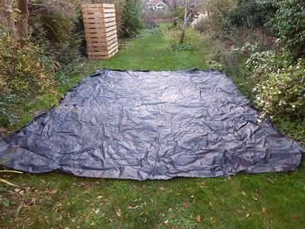 Photo of free 2 large sheets of tarpaulin - either or both (Walton Manor OX2) #1