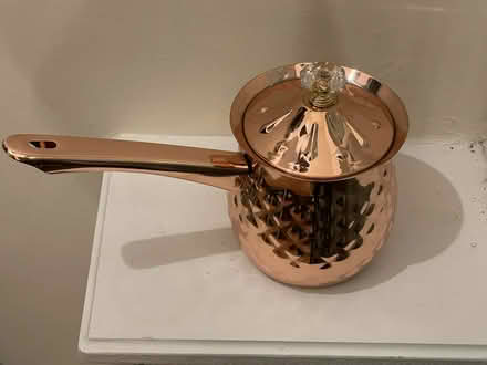 Photo of free Copper hob top Turkish Coffee pot (L15) #1