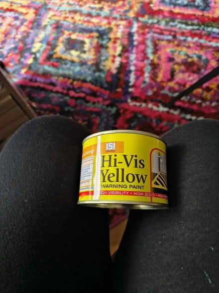 Photo of free Hi-Vis Yellow Warning Paint (Fiveways Brighton) #2