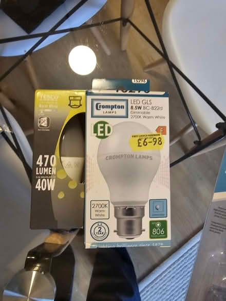 Photo of free light bulbs (N5 Highbury) #1