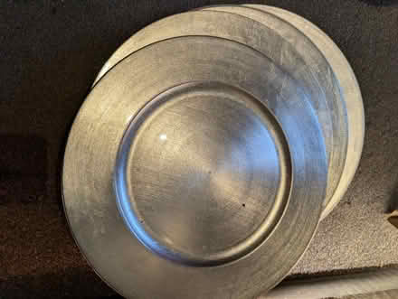 Photo of free 8x 13" silver plastic plates (SL6 Maidenhead) #1