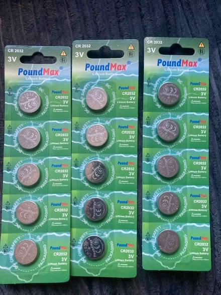 Photo of free 3x packs of button batteries (Poole Dorset) #1