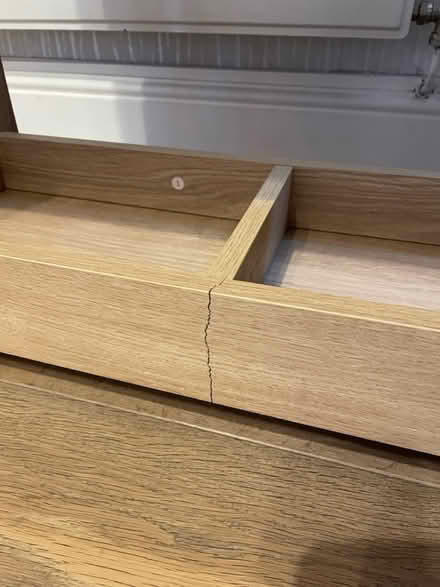 Photo of free Wooden side table (Penwortham PR1) #4