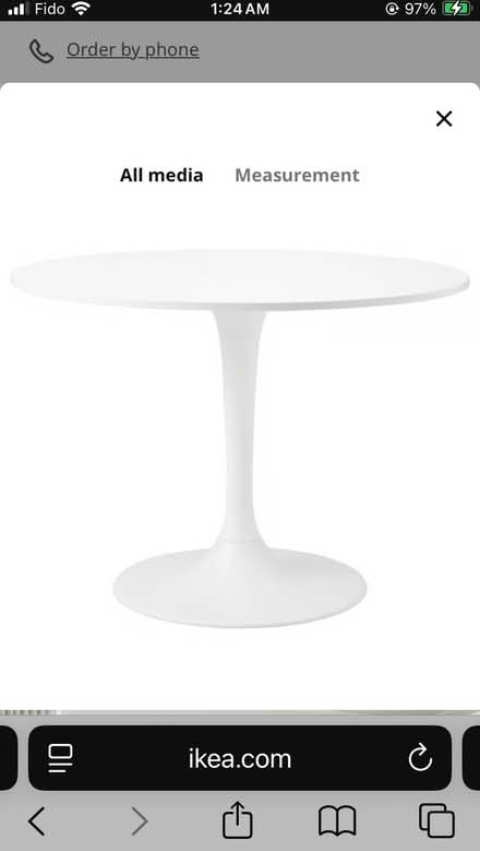 Photo of free Dining table (Jarvis/ Charles) #2