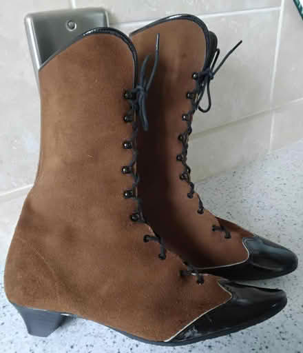 Photo of free Suede Boots Size 3 (DA1) #3