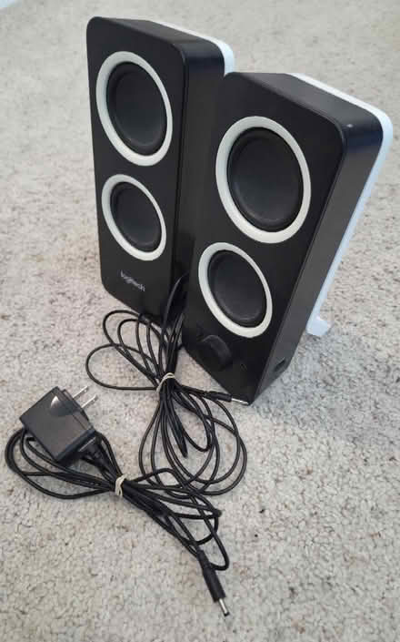 Photo of free Logitech speakers (Bernardo & Iowa, Sunnyvale) #1