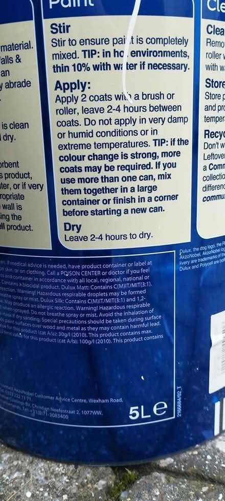 Photo of free Paint, Timeless Matt finish (Morpeth NE61) #1